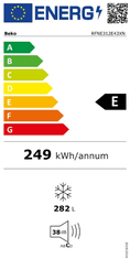 Beko Zamrzovalna omara RFNE312E43XN