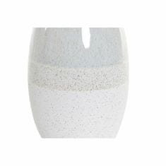 NEW Vaza DKD Home Decor Porcelan Bela 13 x 13 x 28 cm