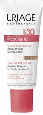 Uriage CC krema za občutljivo kožo s tendenco pordelosti SPF 30 Roséliane ( CC Cream SPF 30) 40 ml