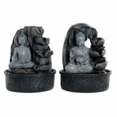 Miramarket Vrtna fontana DKD Home Decor 21 x 21 x 26 cm Buda Resin Orientalsko (2 kosov)