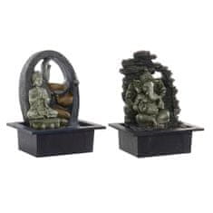 Miramarket Vrtna fontana DKD Home Decor 25 x 20 x 32 cm Buda Resin Orientalsko (2 kosov)