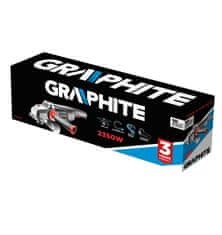 Graphite Kotni brusilnik 2350W, disk 230 x 22,2 mm, število vrtljajev 6500 min?