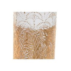 NEW Vaza DKD Home Decor Zlat Kovina Bela Tropical (20 x 20 x 121 cm)