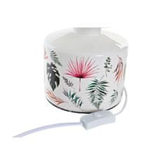 NEW Svetilka namizna DKD Home Decor Meta Bela 220 V 50 W Tropical (22 x 22 x 35 cm) (2 kosov)