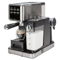 ProfiCook KA 1266 espresso 2v1 (20 barov) s funkcijo penjenja mleka, kapsule