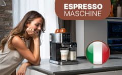 ProfiCook KA 1266 espresso 2v1 (20 barov) s funkcijo penjenja mleka, kapsule