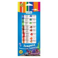 Junior Tempera barve Ocean World 12 ml – set 12 kom.