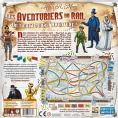 NEW Namizna igra Asmodee The Adventurers of Rail USA (FR)