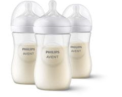 Philips Avent Natural Response steklenička 260 ml, 1m+, 3 kosi