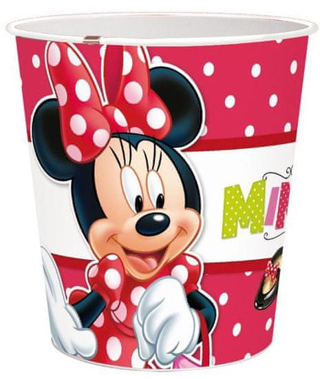 Stor KOŠ ZA SMETI MINNIE 5L, PREMER 21 CM, PLASTIKA