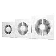 AKVAVENT SLIM 4C MRH, Pametni Dober ventilator za kopalnico 100 mm s senzorjem vlage in svetlobe