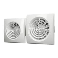 AKVAVENT AURA 5C, Tihi kopalniški ventilator za kopalnico z loputo fi 125 mm, AURA 5C