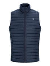 Jack&Jones Plus Moški telovnik JJERUSH 12205347 Navy Blaze r (Velikost 4XL)