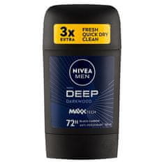 Nivea Trdni antiperspirant Deep Black Carbon 50 ml