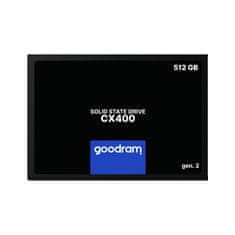 GoodRam SSD disk 512 GB CX400 SATAIII 3D TLC 2,5"