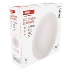 Emos LED svetilo nadometno FIONI, okroglo, 12W, IP44, nevtralno bela