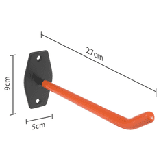 Maclean Univerzalni stenski nosilec MC-437, 4 kosa