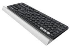 Logitech K780 večopravilna brezžična tipkovnica - TEMNO SIVA/SPECKLED BELA - ZDA