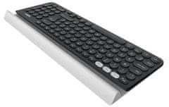 Logitech K780 večopravilna brezžična tipkovnica - TEMNO SIVA/SPECKLED BELA - ZDA