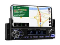 Blow Mobile Pro avto radio, 1DIN, RDS/FM, Bluetooth, 4x50W, USB, MP3, microSD, daljinec