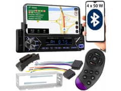 Blow Mobile Pro avto radio, 1DIN, RDS/FM, Bluetooth, 4x50W, USB, MP3, microSD, daljinec