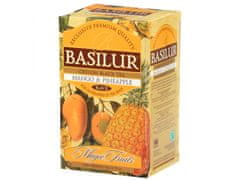 Basilur BASILUR Magic Fruits - Cejlonski črni čaj z ananasom in mangom 25 x 2 g x6