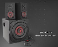 Genesis Helium 610BT 2.1 stereo zvočniki, 60 W, Bluetooth