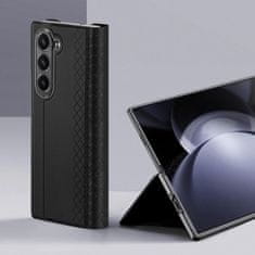 Dux Ducis Brill knjižni ovitek za Samsung Galaxy Z Fold 6, črna