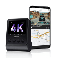 Avto kamera DDPAI Z50, 4K, Wi-Fi, GPS, 2.3inch LCD, Black