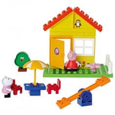 BIG BIG Bloxx Peppa Pig Garden House 18m+