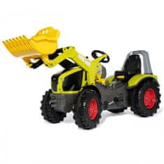 Rolly Toys CLAAS pedalni traktor X-Trac Premium Bucket Quiet Wheels 