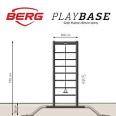 Berg BERG Igrišče XXL PLAYBASE z boksarsko vrečo in plezalno mrežo