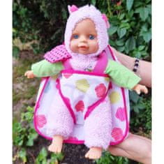 WOOPIE  ROYAL Baby Ladybug Doll 33 cm + nosilec Akc.