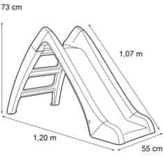 Feber  Otroški vrtni tobogan 107 cm