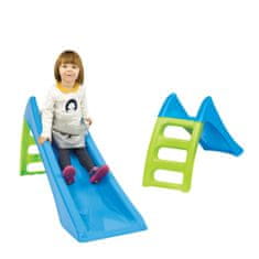 WOOPIE  Otroški vrtni tobogan z vodnim toboganom Fun Slide 116 cm Modra