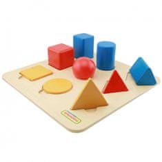 Masterkidz  Education Board Učenje oblik Montessori Puzzle