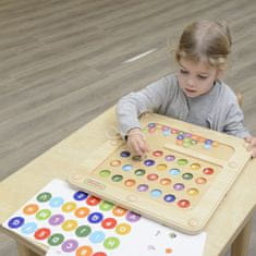 Masterkidz  Magnetni labirint Učenje abecede Montessori