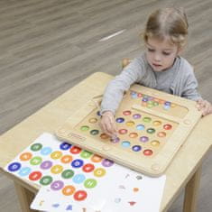 Masterkidz  Magnetni labirint Učenje abecede Montessori