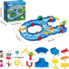 WOOPIE  AQUAFUN Waterway Set 39 el.