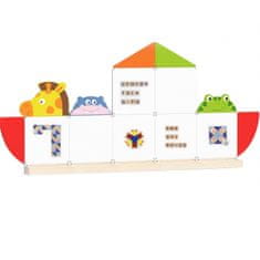 Viga Toys  Magnetna tabla - Noetova skrinja Montessori