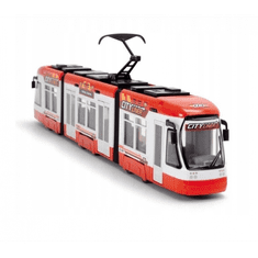 Dickie  City Liner Tramvaj 46 cm Rdeča