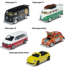 Majorette  Komplet avtomobilov Volkswagen 5 kosov