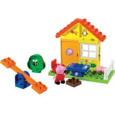 BIG Big blocks Peppa Pig Garden House for Kids 19 el. + Slika