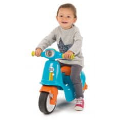 Smoby  Blue Scooter Quiet Wheels Rider