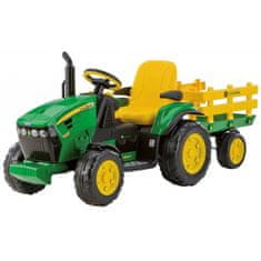 Peg Perego Peg Perego John Deere Traktor na baterije s prikolico