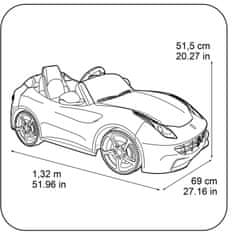 Feber Feber 6V akumulatorski avto Ferrari FF