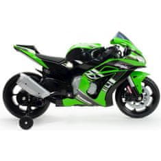 Injusa  Kawasaki Ninja Polnilna motorna kolesa 12V MP3 luč