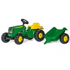 Rolly Toys  rollyKid John Deere traktor na pedala s prikolico 2-5 let