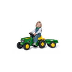 Rolly Toys  rollyKid John Deere traktor na pedala s prikolico 2-5 let