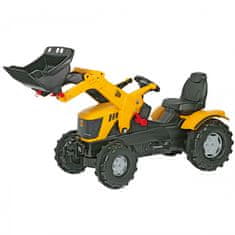 Rolly Toys  rollyFarmTrac JCB pedalni traktor z vedrom in tihimi kolesi